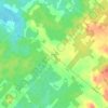 Berkeley topographic map, relief map, elevations map