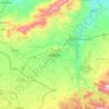 Maghnia topographic map, relief map, elevations map