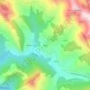 Bueres topographic map, elevation, relief
