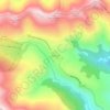 Brañavieja topographic map, elevation, relief
