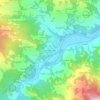 Mezzano Scotti topographic map, elevation, relief