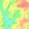 Kerel topographic map, relief map, elevations map
