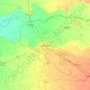 Ludhiana topographic map, relief map, elevations map