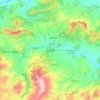 Guelma topographic map, relief map, elevations map