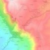 Alto da Rodicio topographic map, elevation, relief