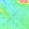 Tucson topographic map, elevation, relief