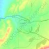 El Bayadh topographic map, relief map, elevations map