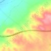 Cabezo de la Costilla topographic map, elevation, relief