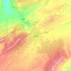 Djelfa topographic map, relief map, elevations map