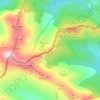 Piedrafita topographic map, elevation, relief