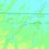 Kosambi topographic map, elevation, relief