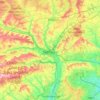 Salisbury topographic map, elevation, relief