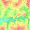 Goariva topographic map, relief map, elevations map