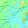 Ramanagara topographic map, relief map, elevations map