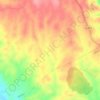 Cabezo del Majadillo Frío topographic map, elevation, relief
