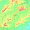 Belagavi topographic map, relief map, elevations map