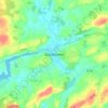 Skibbereen topographic map, elevation, relief