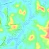 Anakkara topographic map, relief map, elevations map
