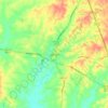 Jackson topographic map, elevation, relief