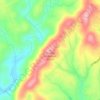 Hamby Mountain topographic map, elevation, relief