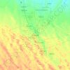 El Oued topographic map, relief map, elevations map