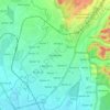 Panchkula topographic map, relief map, elevations map