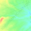 El Fresno topographic map, elevation, relief