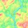 Enniscorthy topographic map, elevation, relief