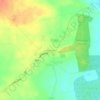 Monivea topographic map, relief map, elevations map