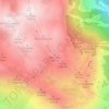 Mostayal topographic map, elevation, relief