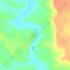 Kıllar topographic map, elevation, relief