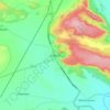 Badami topographic map, relief map, elevations map