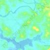 Pinarayi topographic map, relief map, elevations map