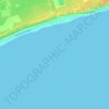 Hawksbill Bay topographic map, elevation, relief