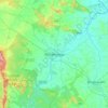 Shivamogga topographic map, relief map, elevations map