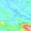 Muttam topographic map, relief map, elevations map