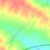 La Plata topographic map, elevation, relief
