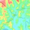 Valanchery topographic map, relief map, elevations map