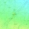 Bihar Sharif topographic map, relief map, elevations map