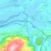 Heras topographic map, elevation, relief