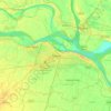 Patna topographic map, relief map, elevations map