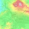 Cimahi topographic map, elevation, relief
