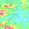 Dunmanway topographic map, relief map, elevations map