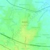 Kudukeras topographic map, elevation, relief