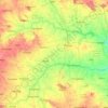Raichur topographic map, relief map, elevations map