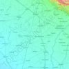 Kurukshetra topographic map, relief map, elevations map