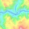 Grand Canyon topographic map, elevation, relief