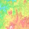Vimianzo topographic map, elevation, relief