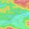 Echarri-Aranaz topographic map, elevation, relief