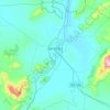 Ain M'lila topographic map, relief map, elevations map